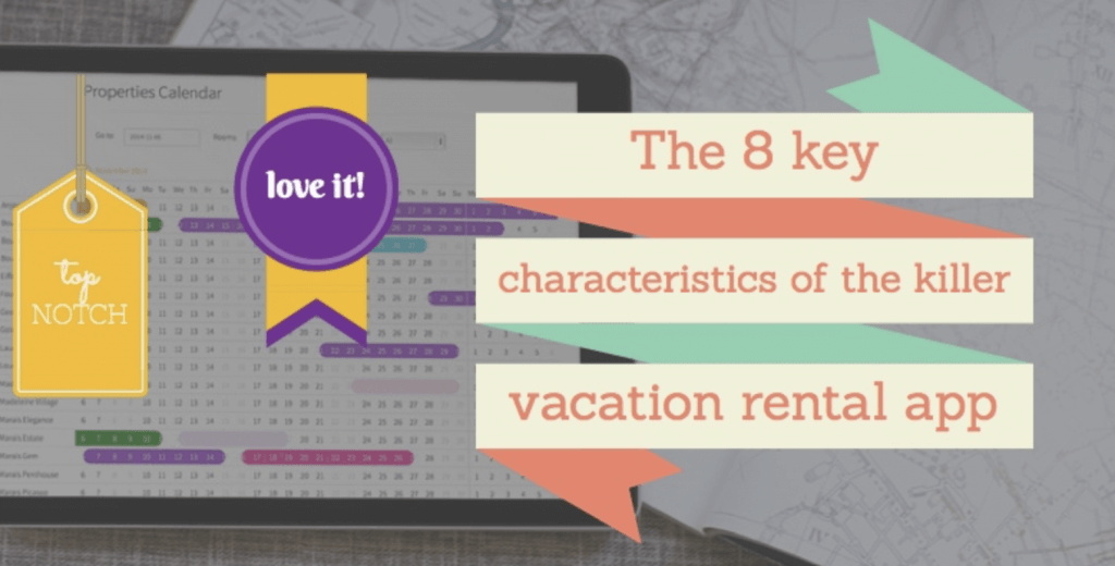 The 8 key characteristics of the killer vacation rental app 