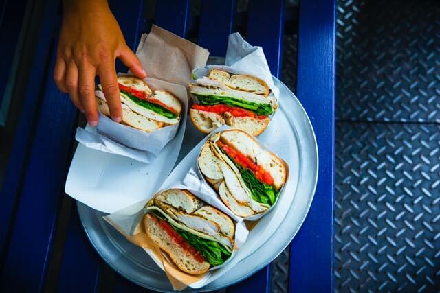 Sandwiches in New York. Photo by Isabelle Rozenbau on Unsplash.