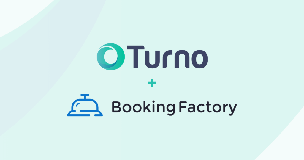 Turno and booking factory integration