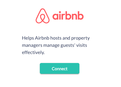 Airbnb pop up notification in Turno, the app