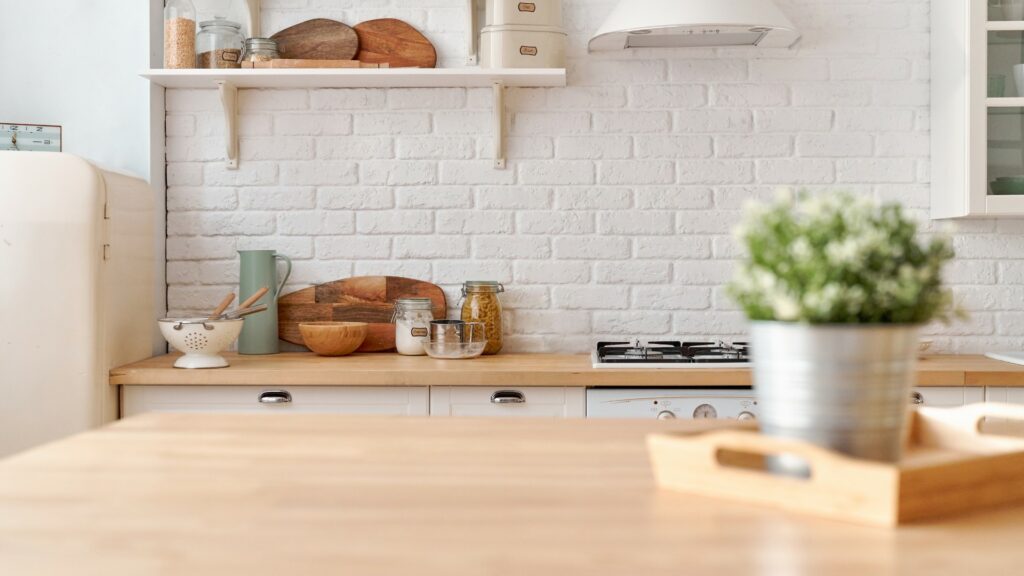airbnb kitchen countertop