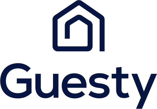 The official logo of Guesty